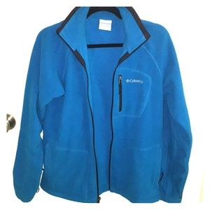 Bright Blue Columbia Fleece ZipUp